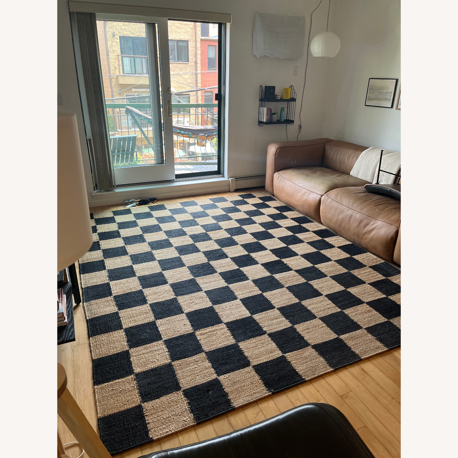 Revival Jute Rug, Checkered Hart 8x10 - image-2