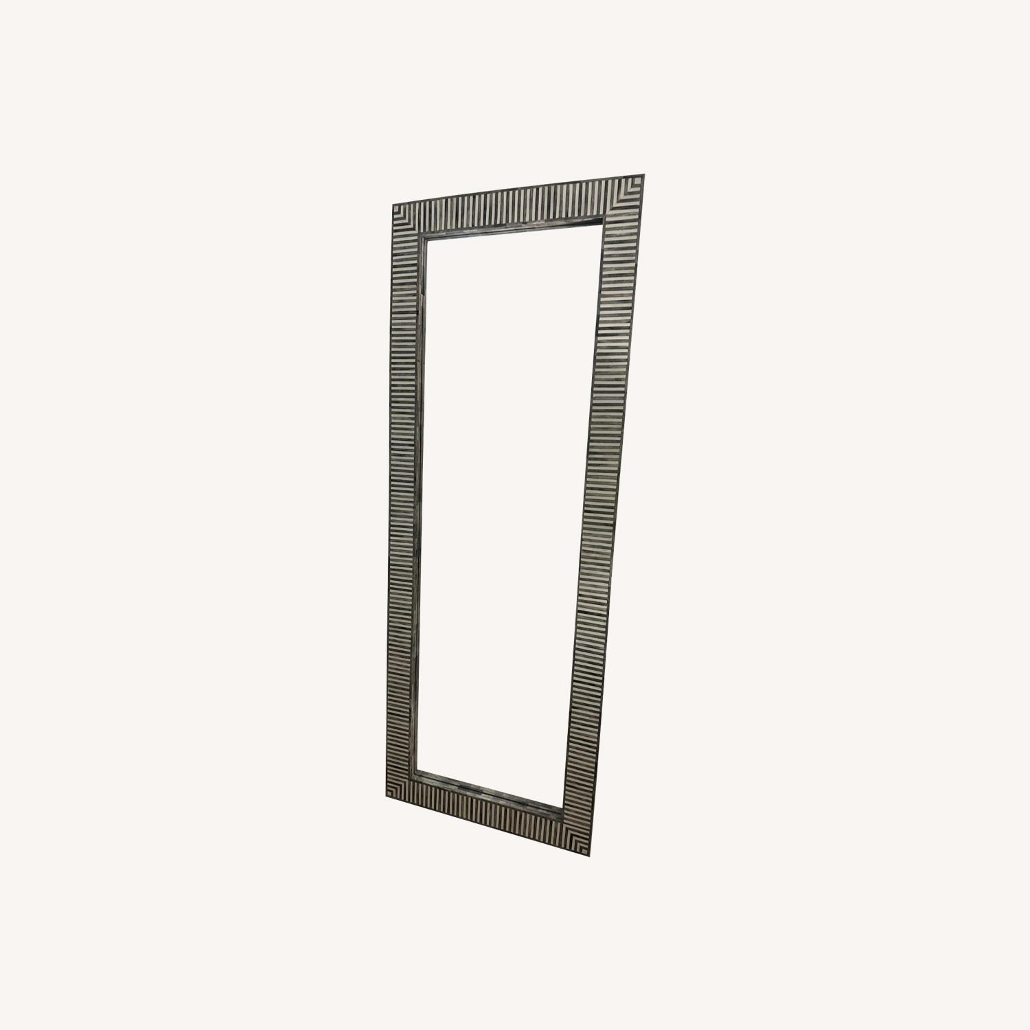 Serena & Lily Bar Harbor Bone Inlay Floor Mirror - image-4