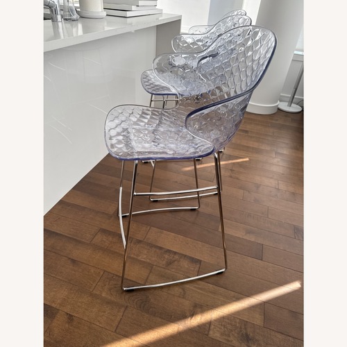 Used Calligaris Saint Tropez Counter Stools x3 for sale on AptDeco