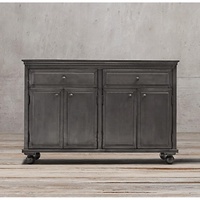 RH Annecy Gray/Green Metal Finished Dresser