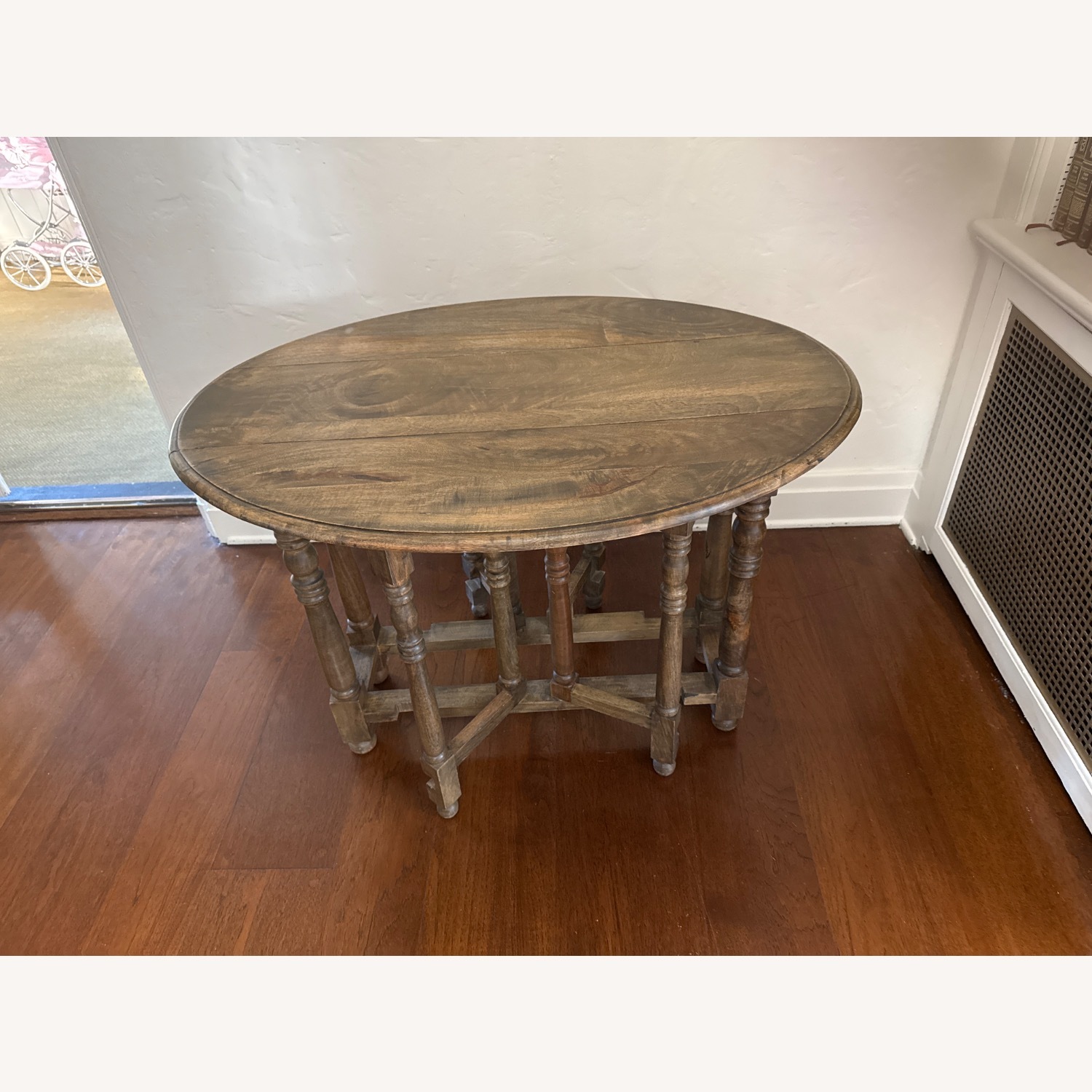 Folding Side Table - image-2