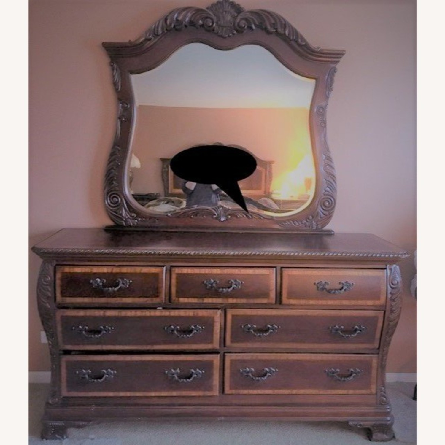Dresser with Mirror - image-2