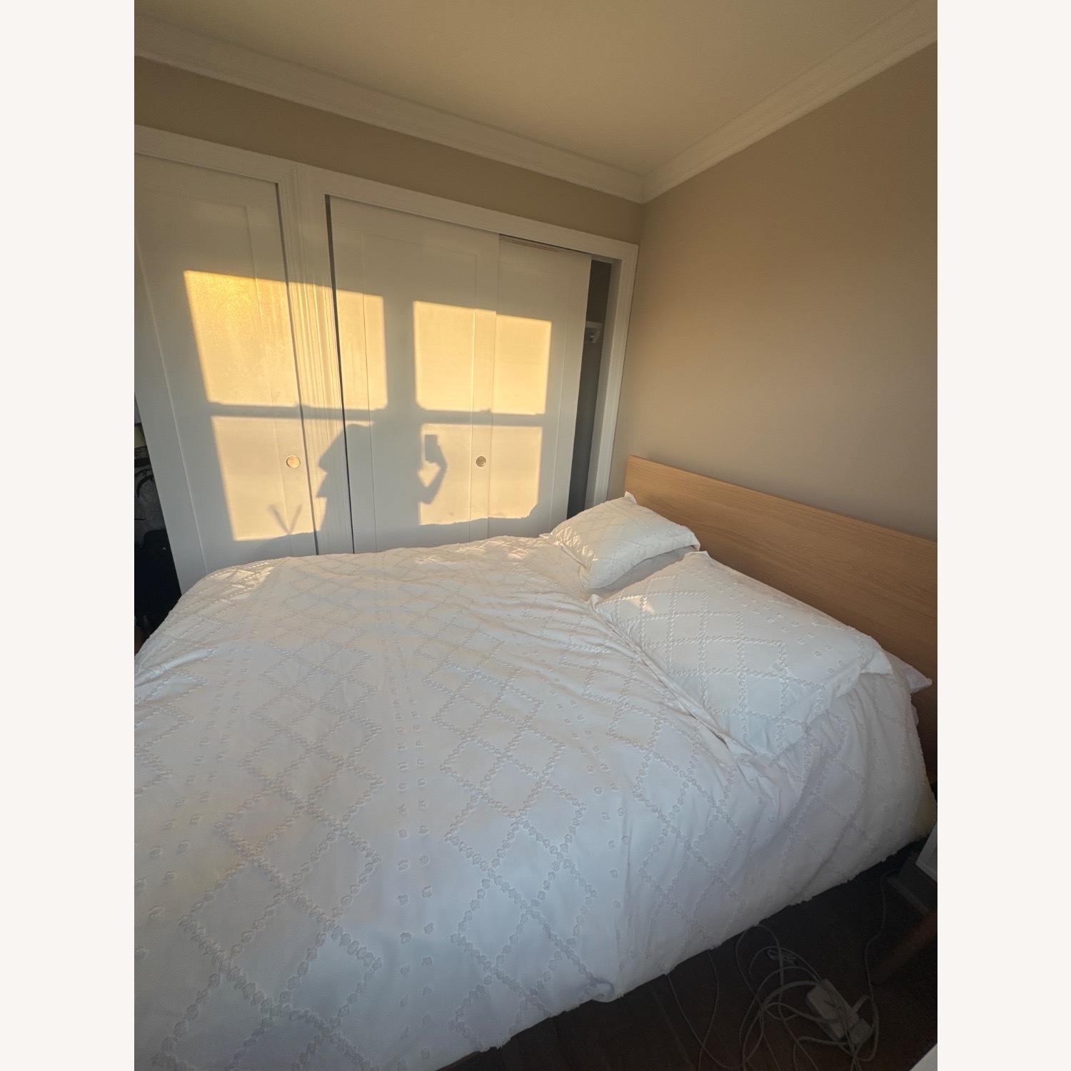 IKEA Malm Queen Bed Frame with 2 Drawers  - image-2