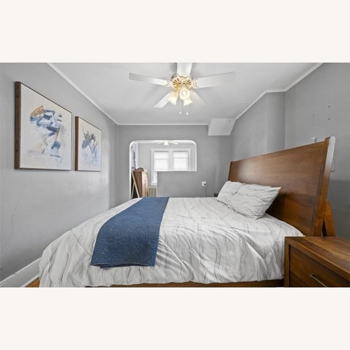 Used Malibu Dark Brown King Bed for sale on AptDeco