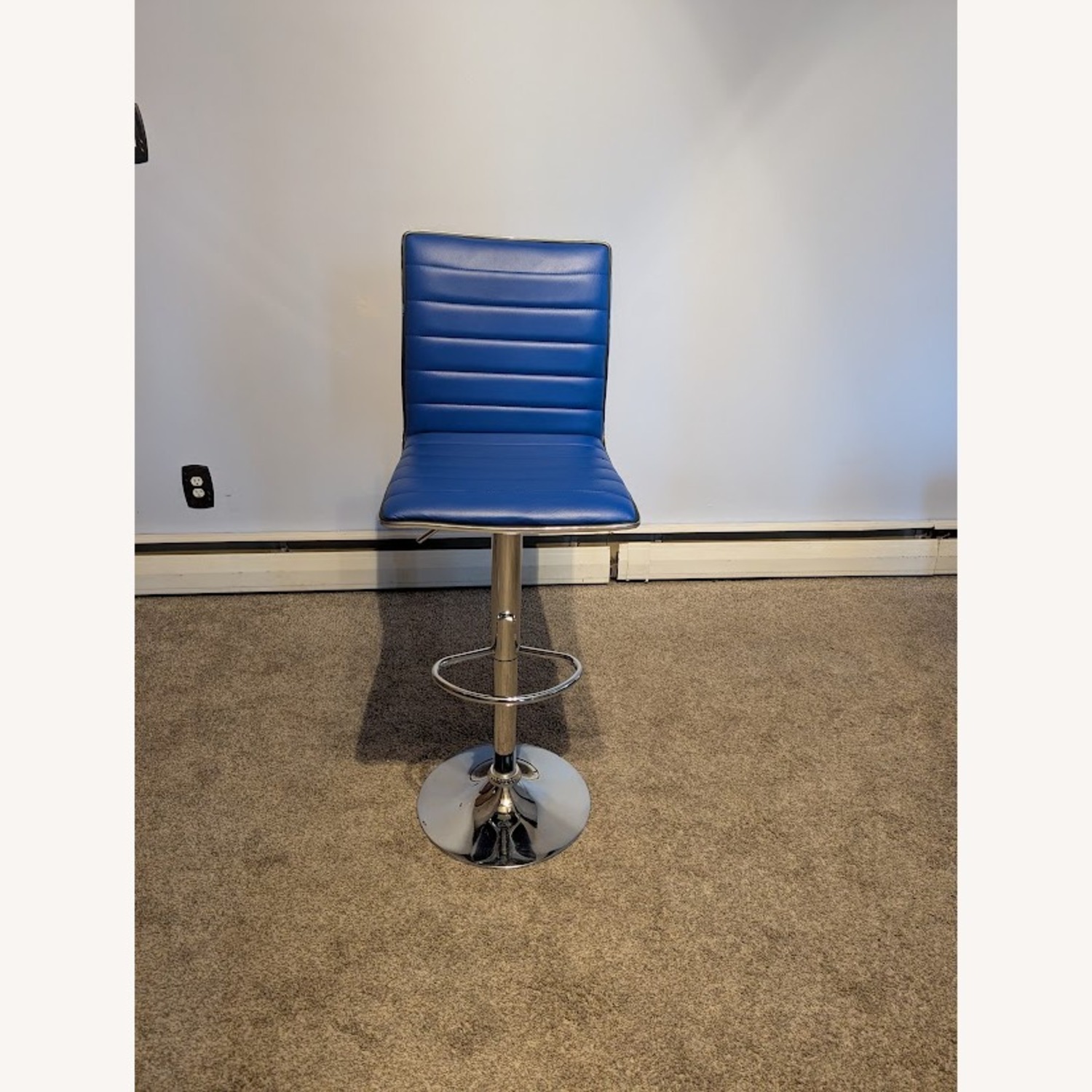 Wayfair Mamie Swivel Adjustable Height Bar Stool - image-1