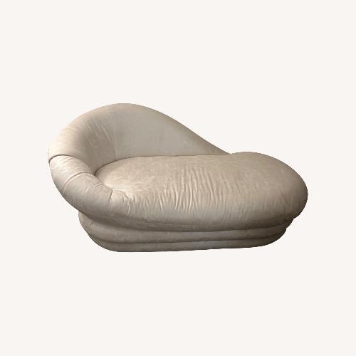 Used White Chaise Lounge for sale on AptDeco