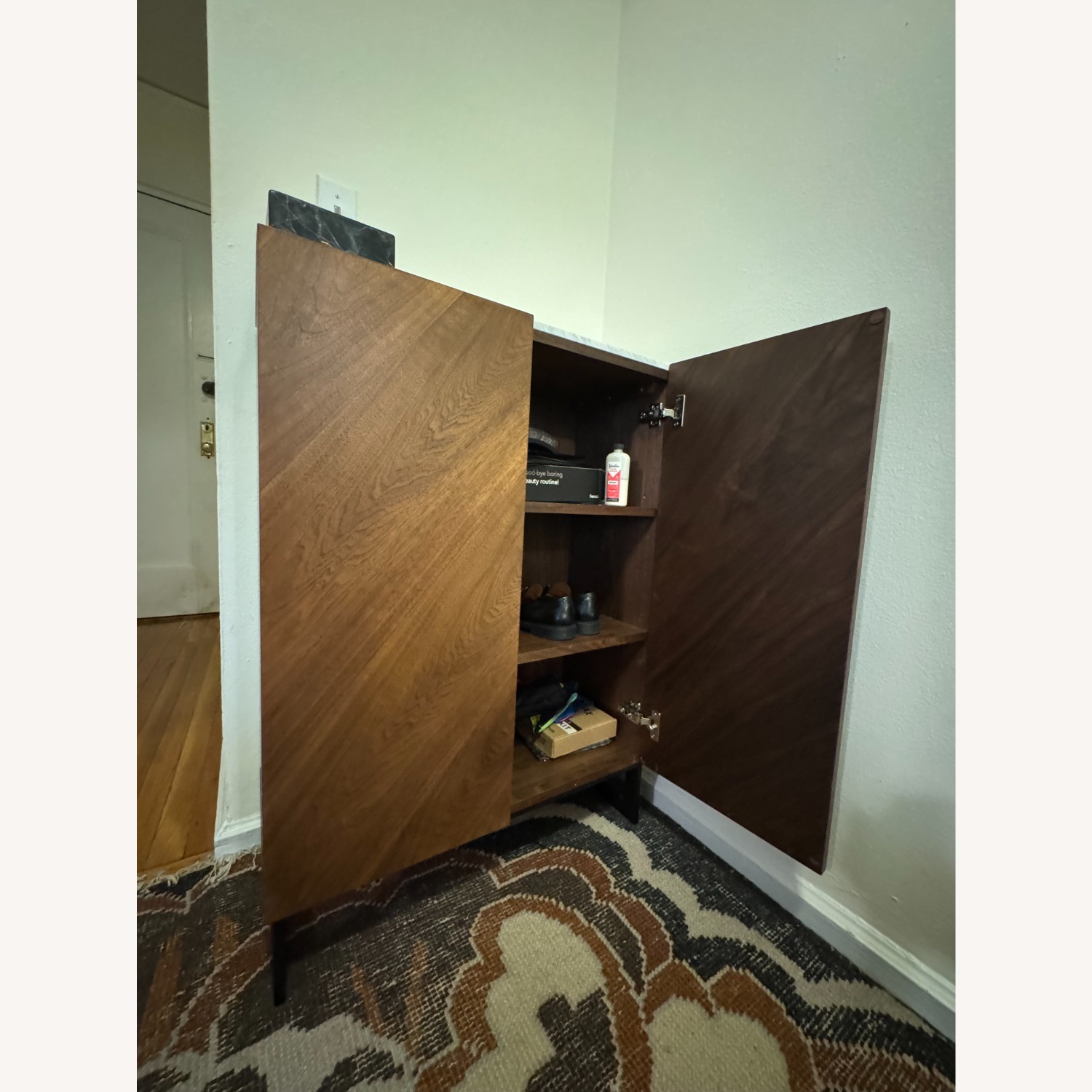 CB2 Suspend Wood Entryway Cabinet - image-2