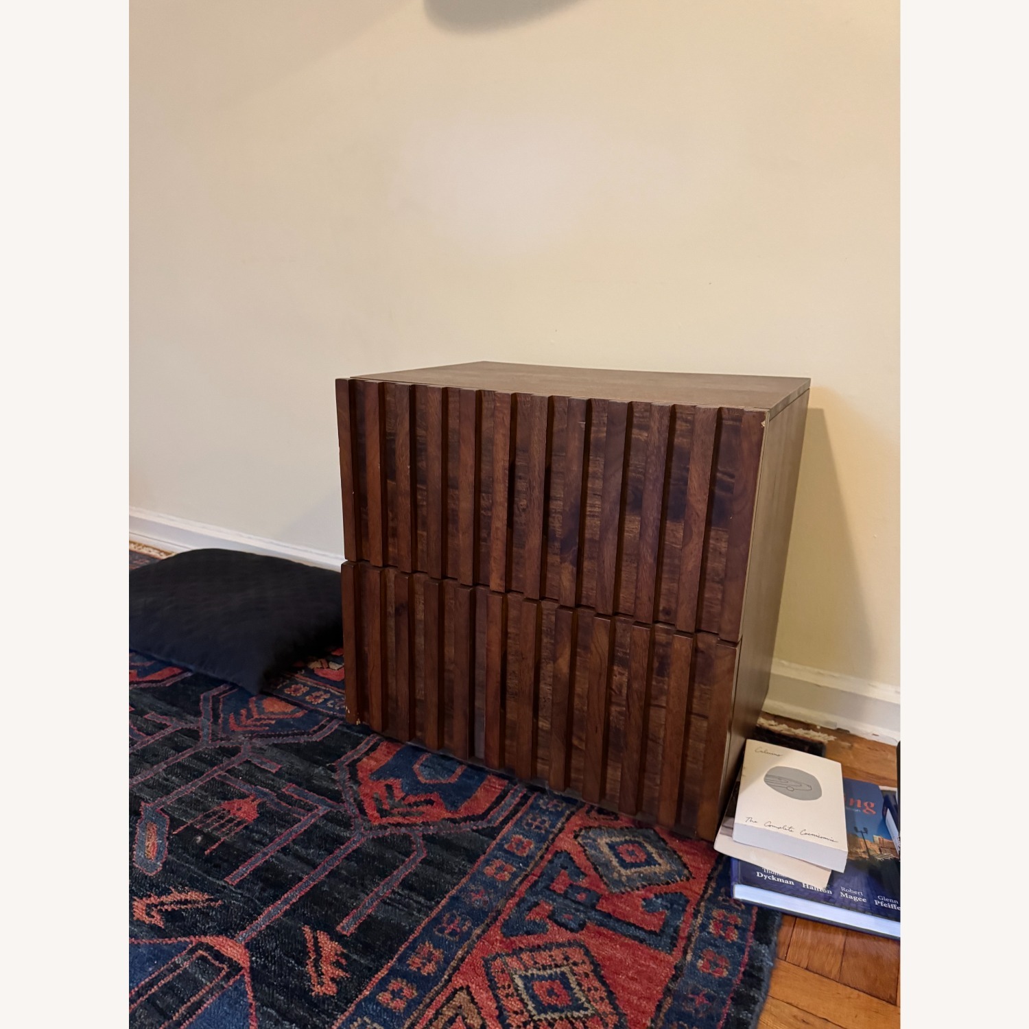 CB2 Parallel Ridged Nightstand - image-1