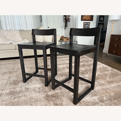 Used Pottery Barn Folsom Counter Stools for sale on AptDeco