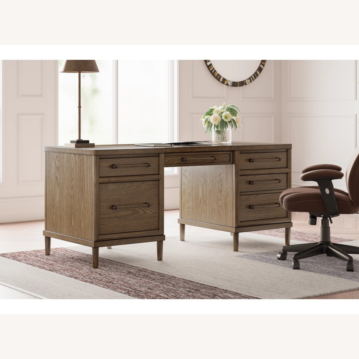 Roanhowe 68" Home Office Desk - image-1