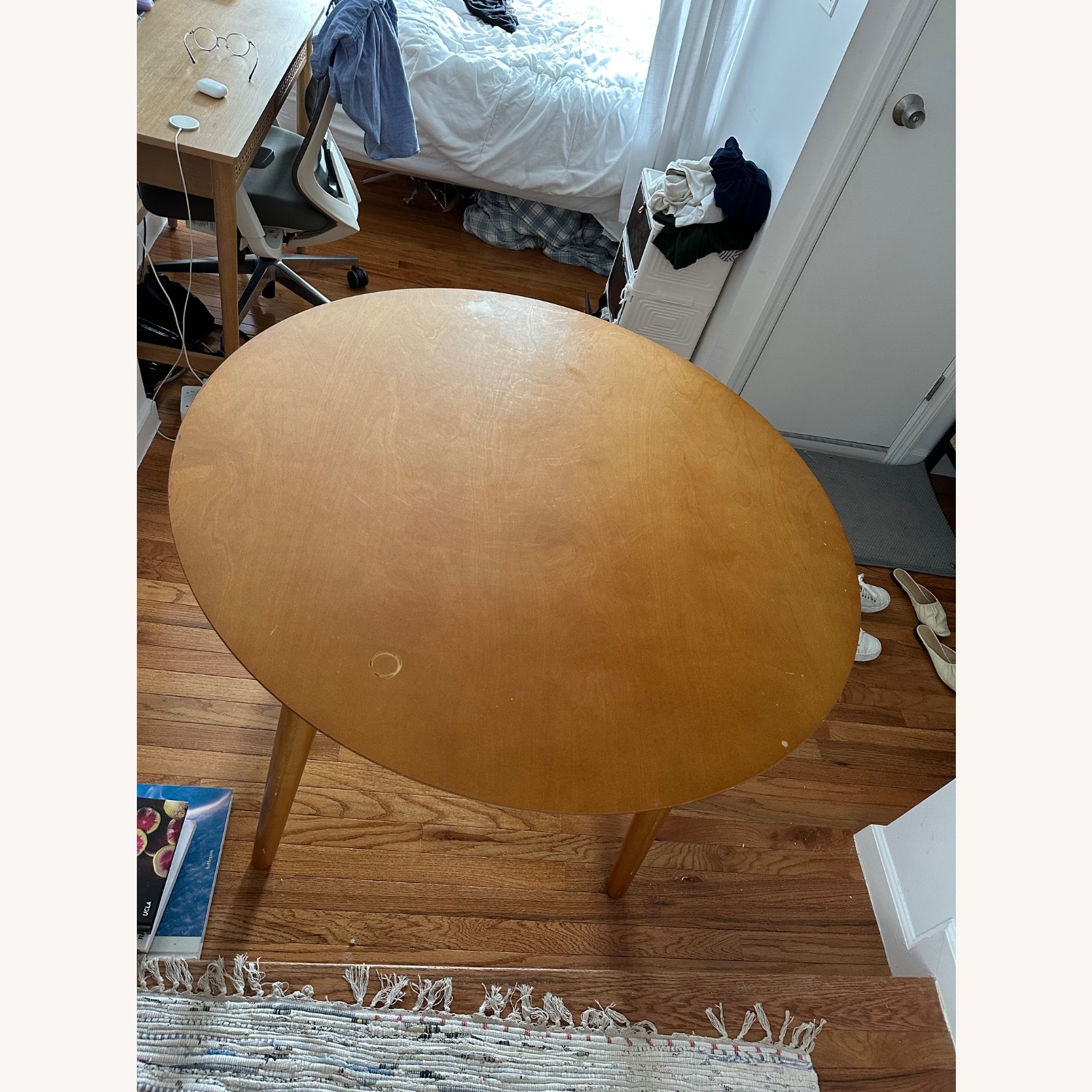 Landon Round Wooden Dining Table 41” - image-2