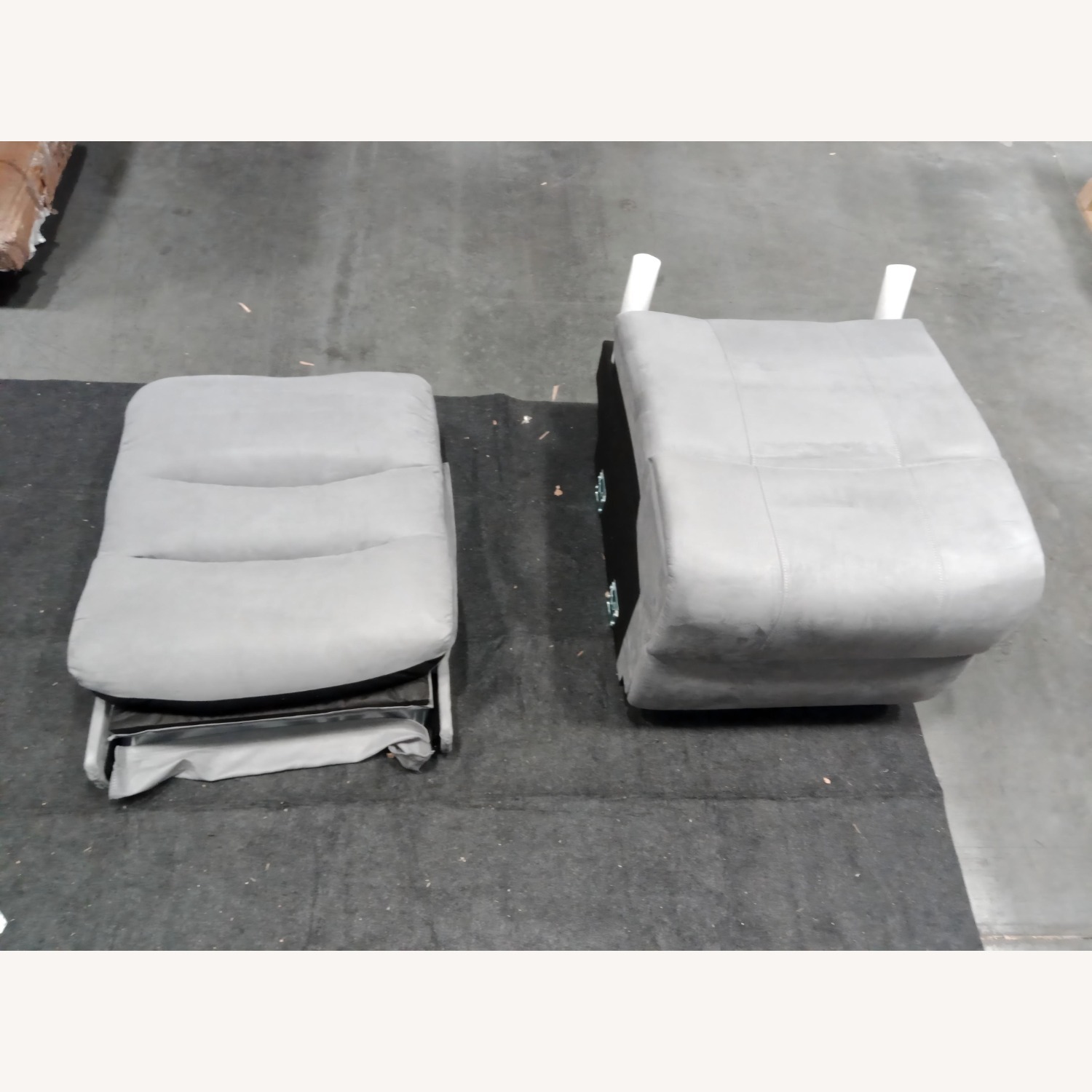 Microfiber Manual Recliner Sofa - image-5