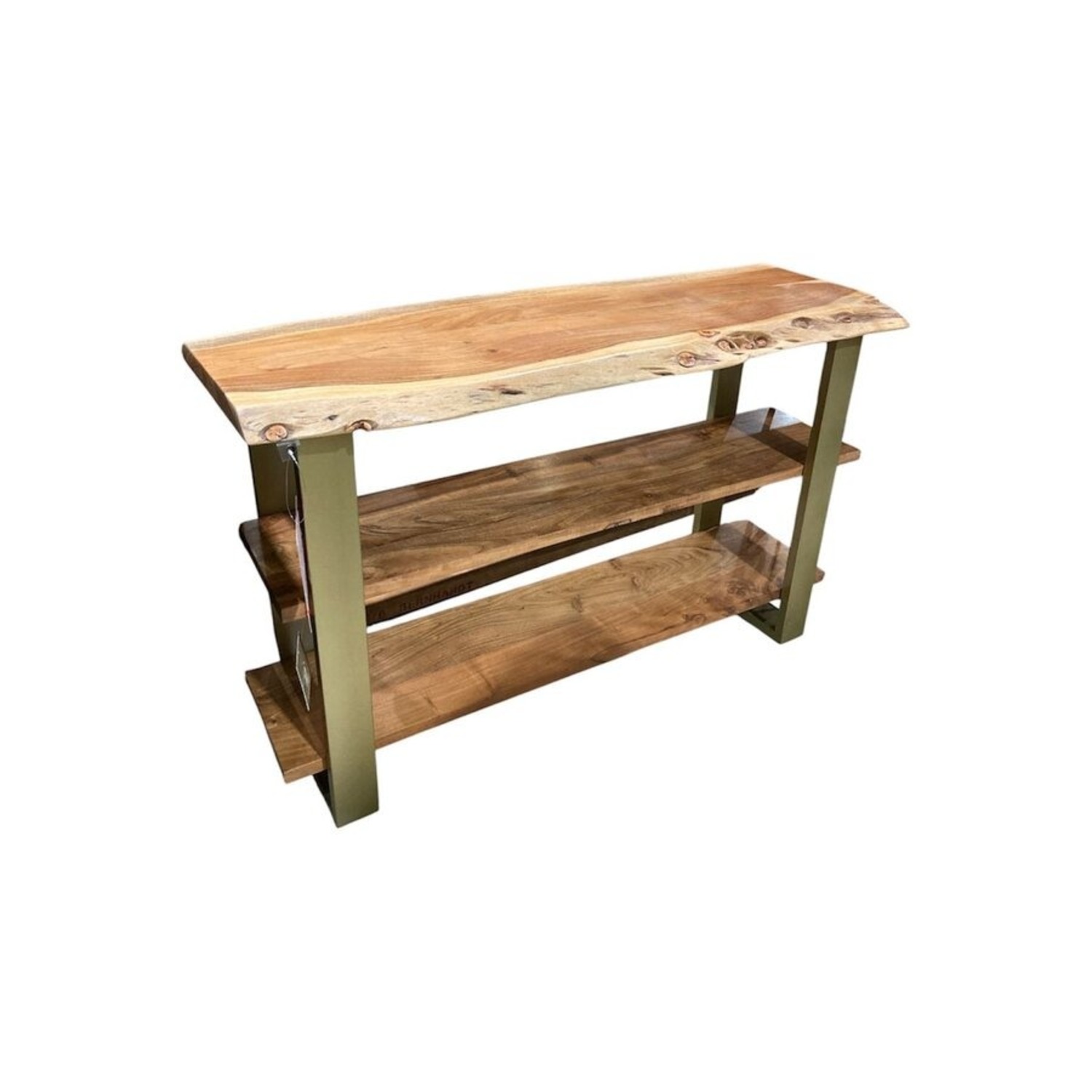 Bloomhome Artisan Triple Shelf Console Table - image-1