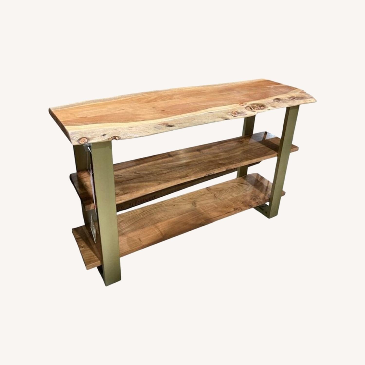 Bloomhome Artisan Triple Shelf Console Table - image-0