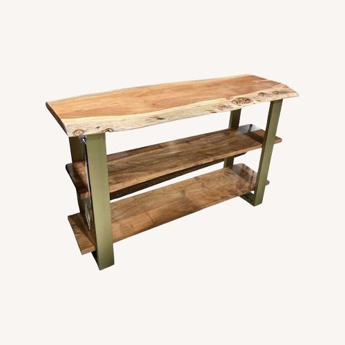 Used Bloomhome Artisan Triple Shelf Console Table for sale on AptDeco