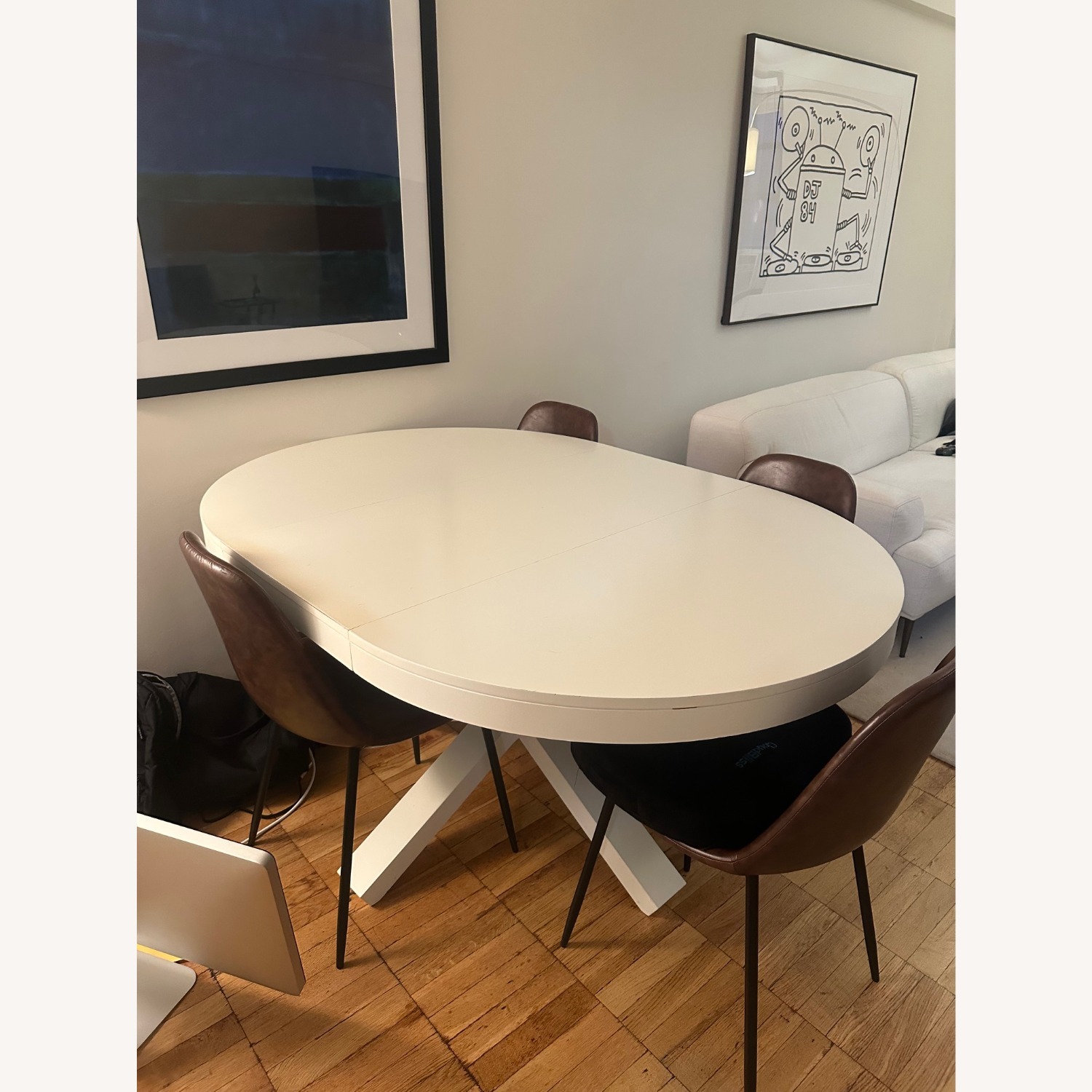 West Elm Poppy Expandable Dining Room Table - AptDeco