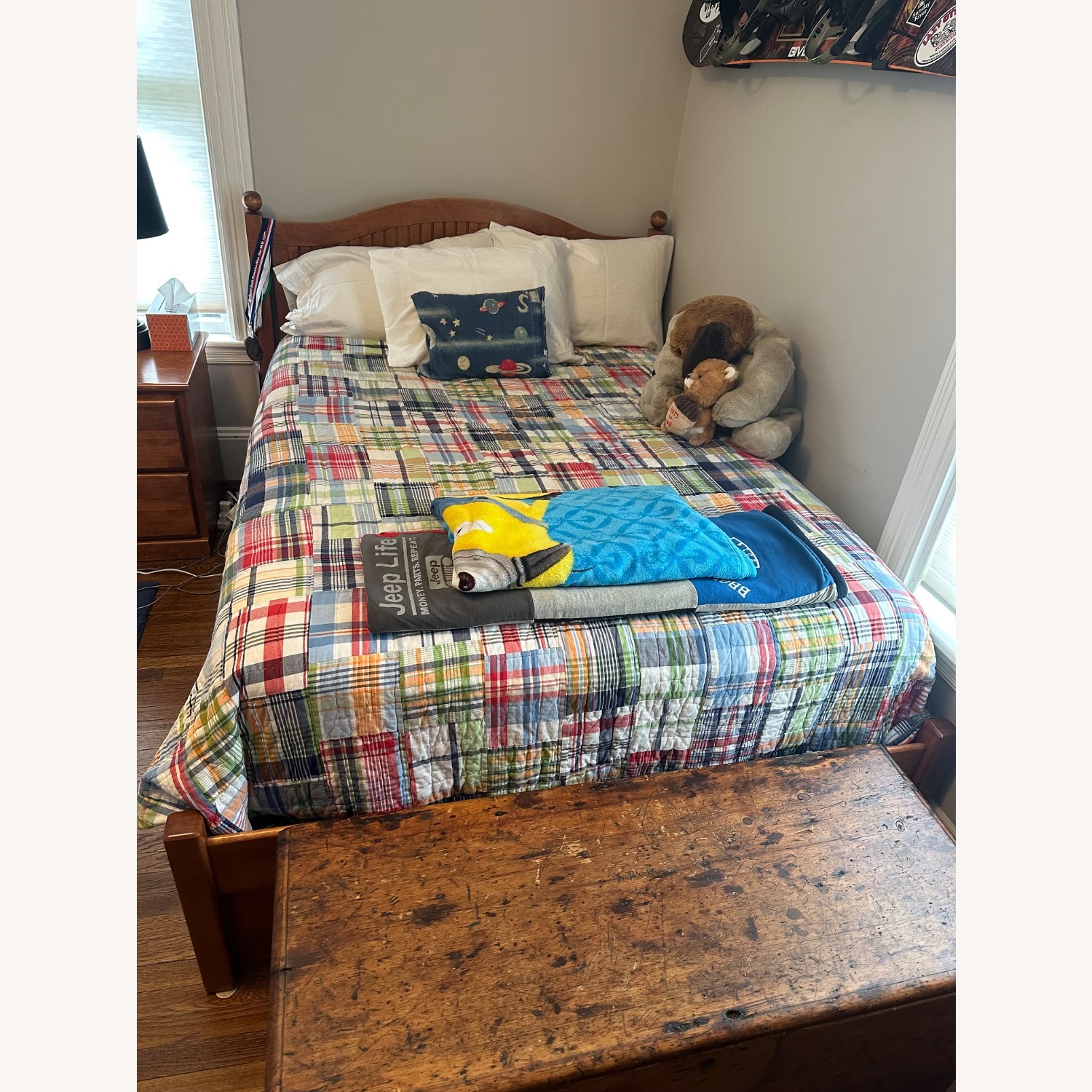 Hand Made in Full Size Bed with Beadboard - image-3