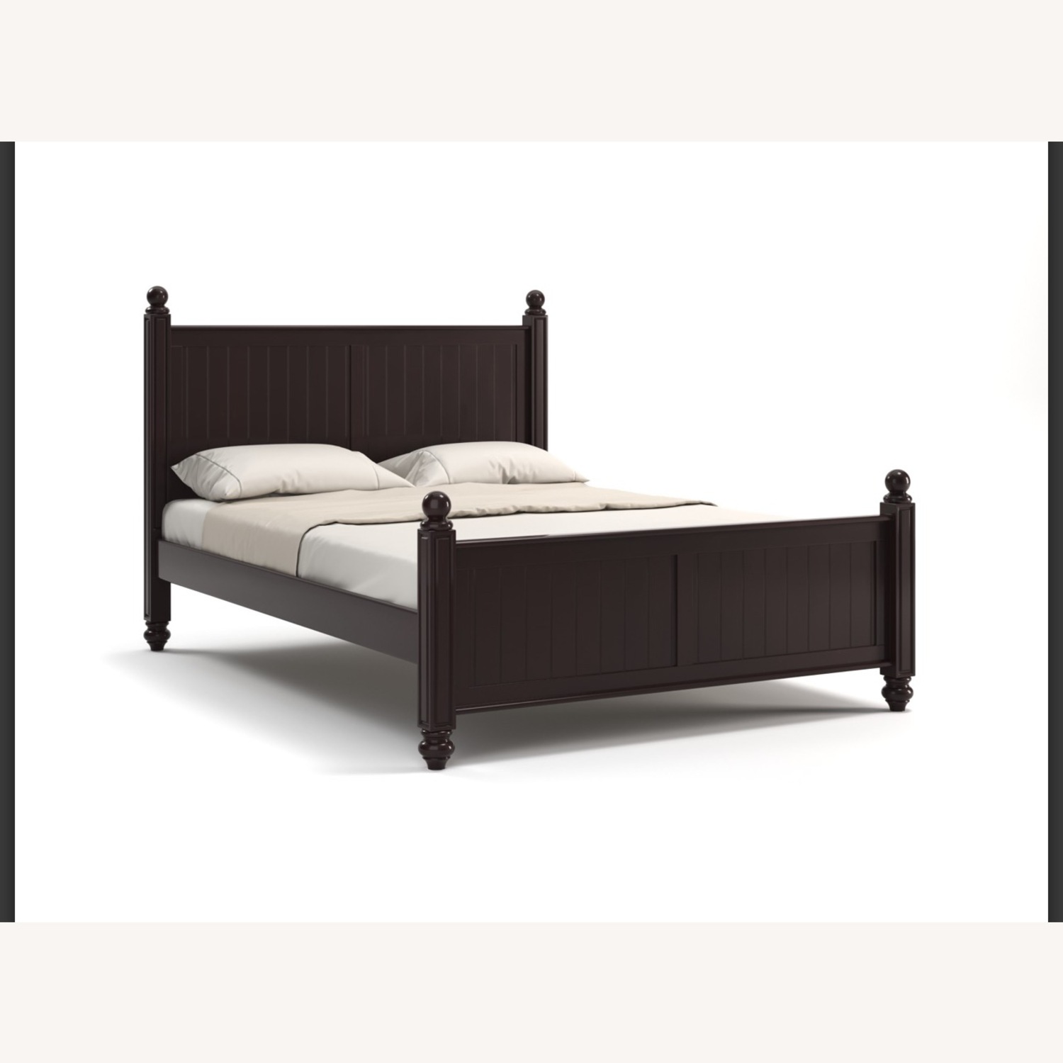 Hand Made in Full Size Bed with Beadboard - image-1