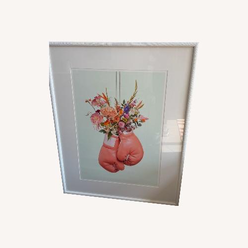 Used Paul Fuentes Boxing Gloves Floral Art for sale on AptDeco