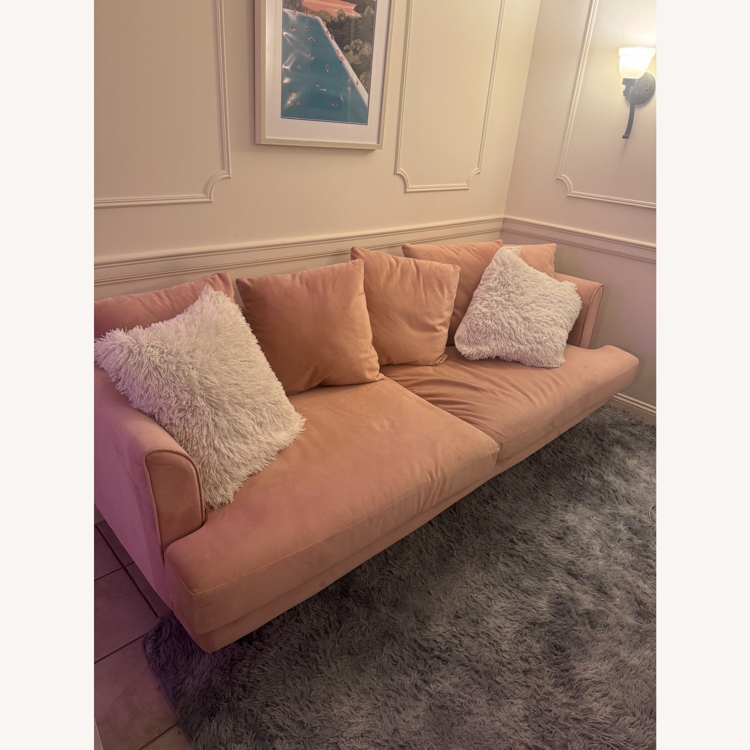 Joybird Aime Sofa Pink - image-1