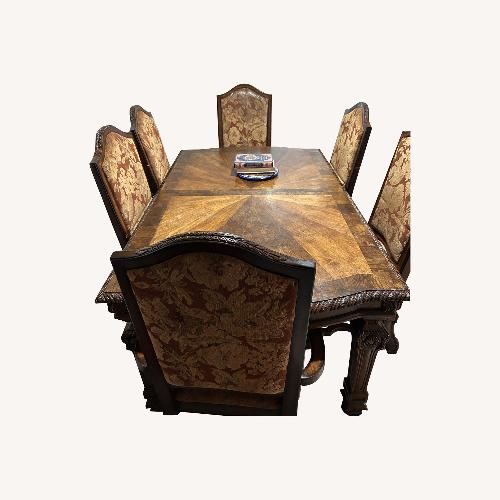 Used Dining Table & 6 Chairs  for sale on AptDeco