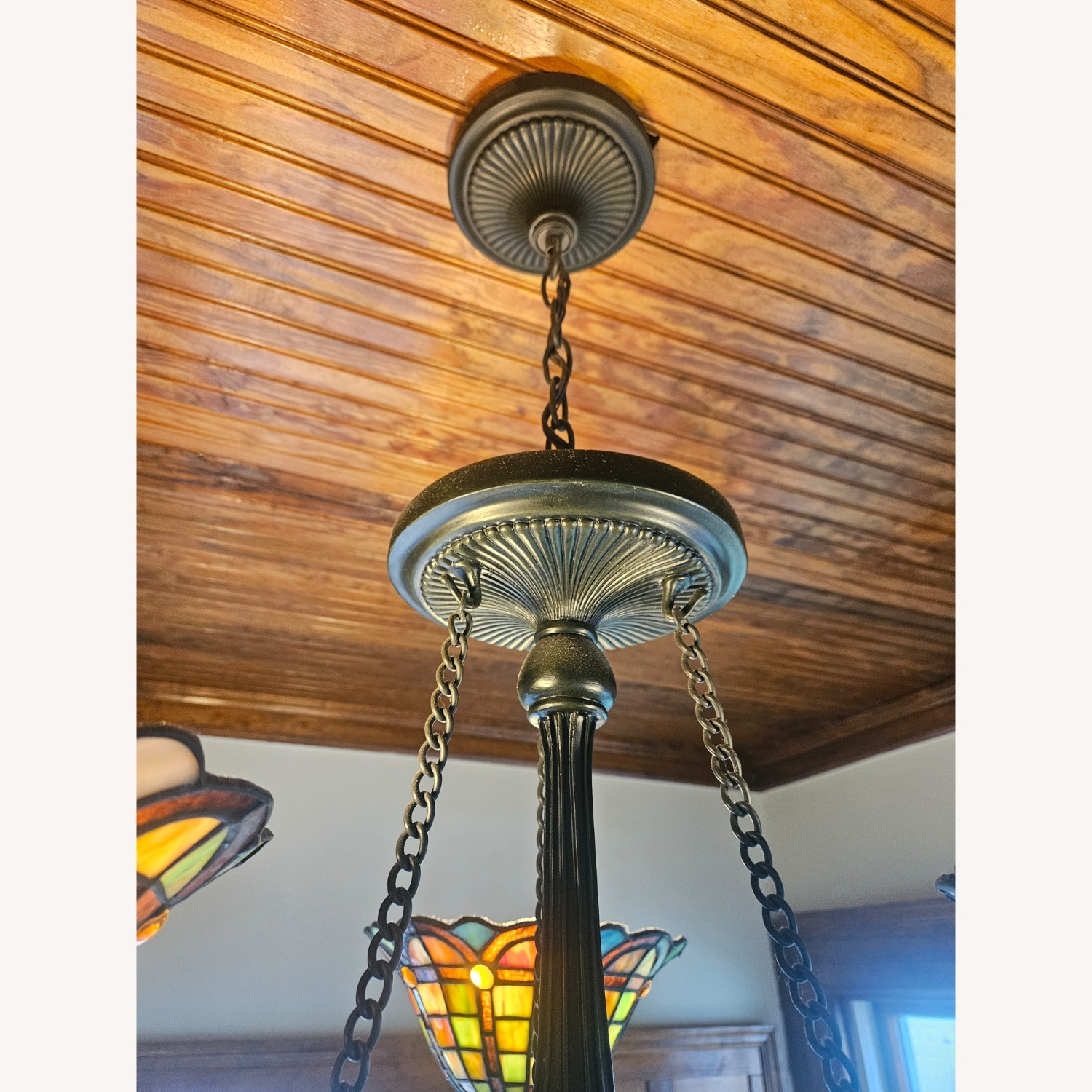 Stained Glass Chandelier  - image-6