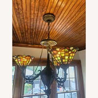 Stained Glass Chandelier 