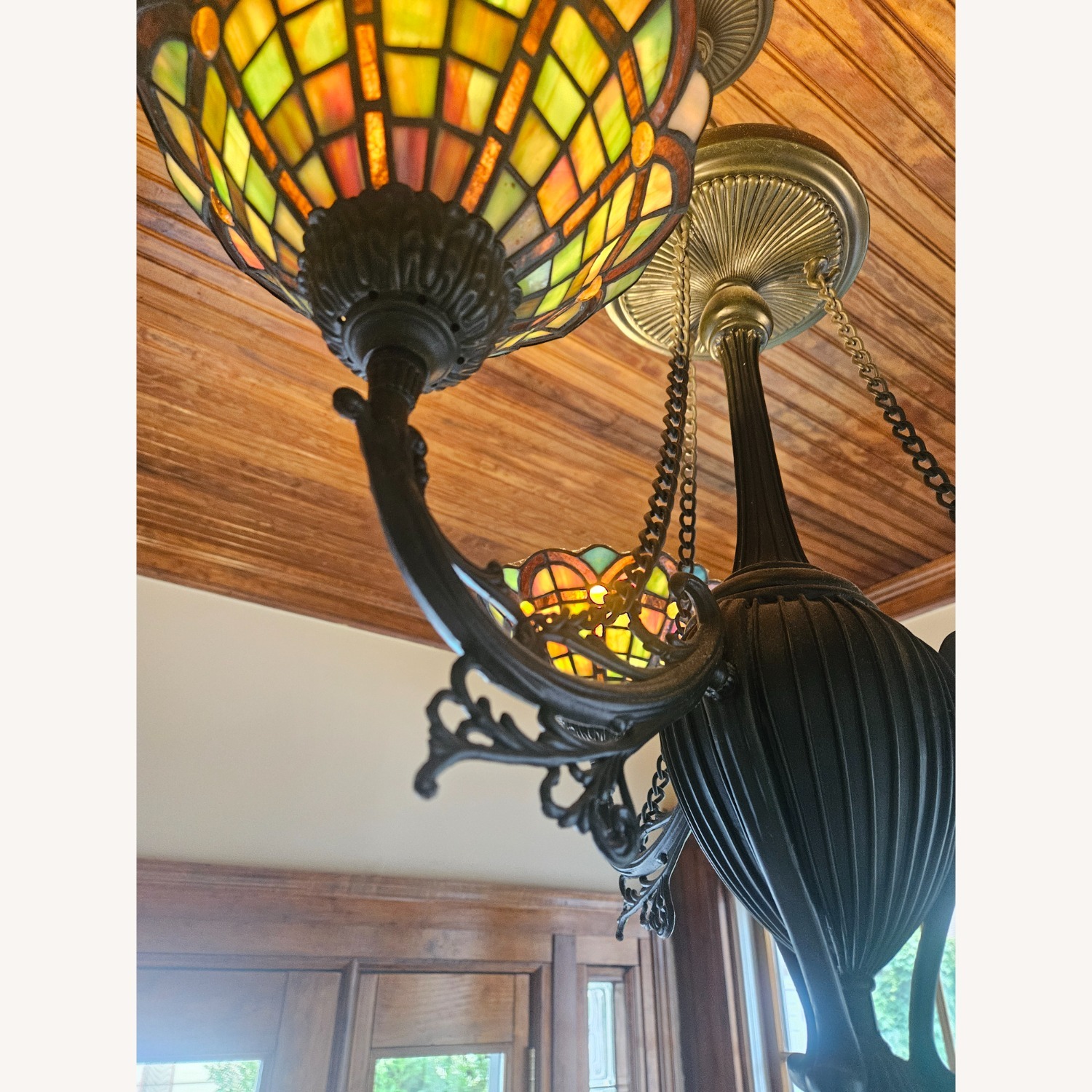 Stained Glass Chandelier  - image-4