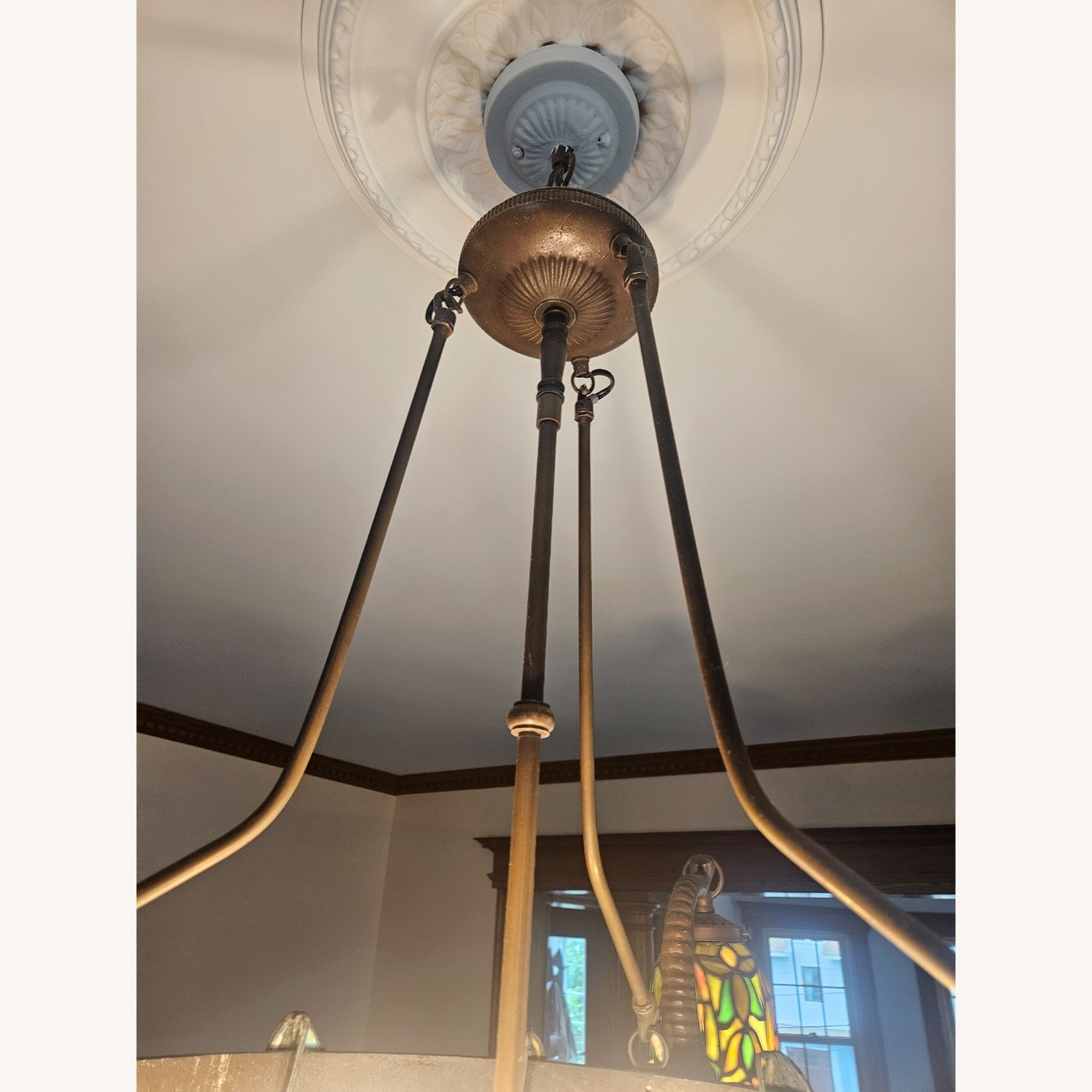 Stained Glass Chandelier - image-2