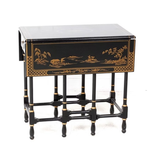 Used Drexel Heritage Asian Influenced Gate-Leg Accent Table for sale on AptDeco