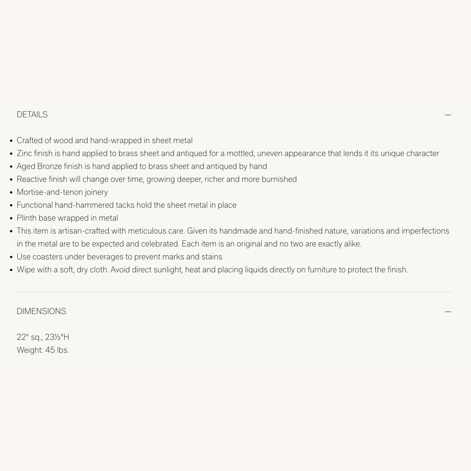 RH La Salle Metal Wrapped Side Tables - Set of Two - image-5