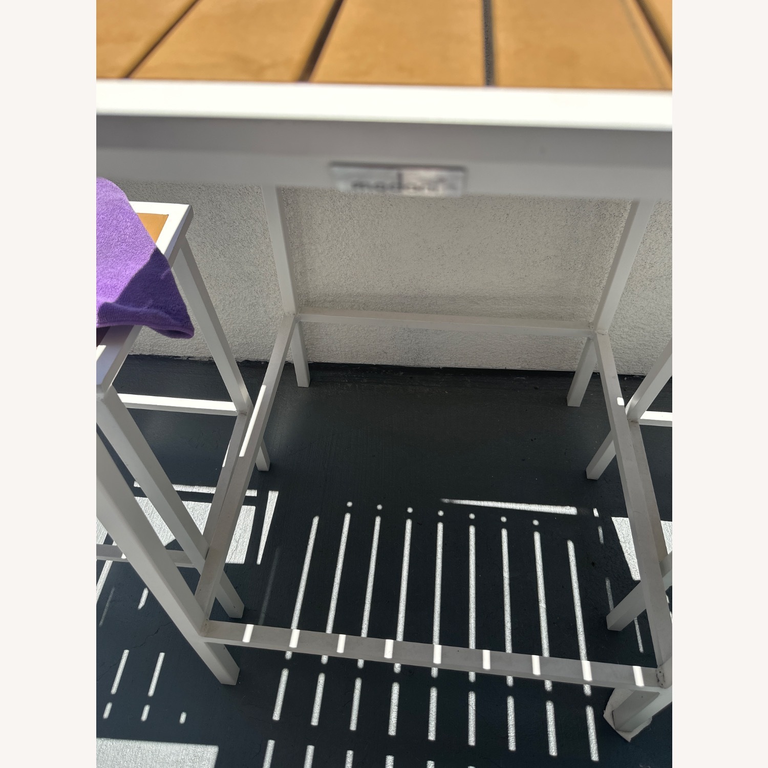 Outdoor Table & 2 Stools - image-3