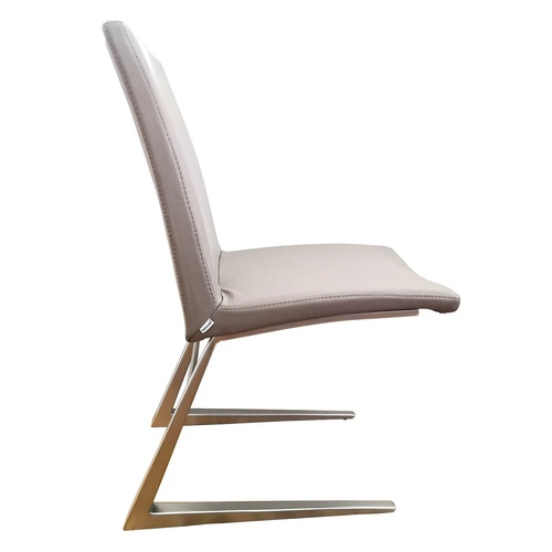 Used BoConcept Mariposa Chairs (6) in White Leather for sale on AptDeco