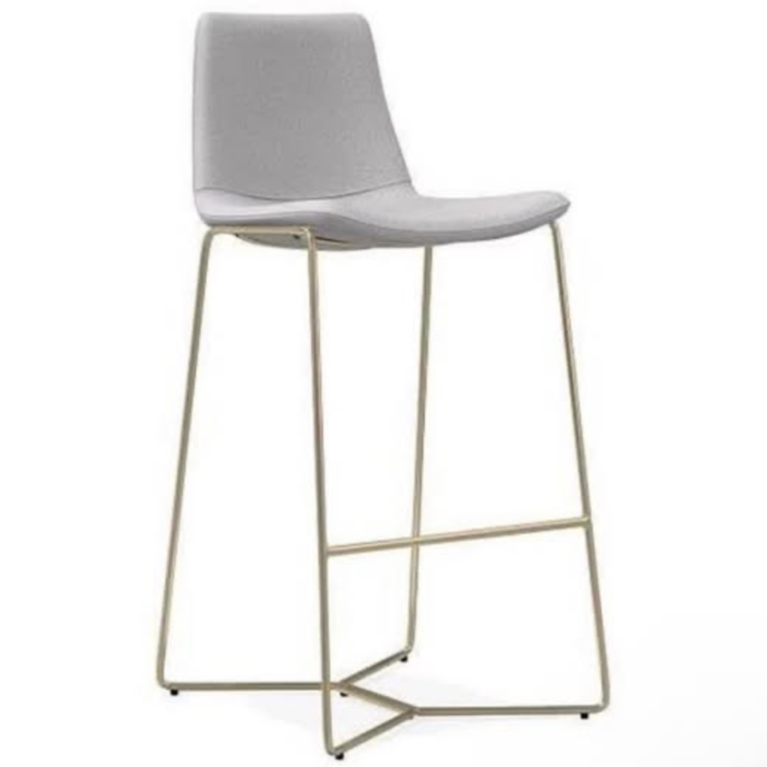 West Elm Slope Bar Stools (Set of 2) - image-0