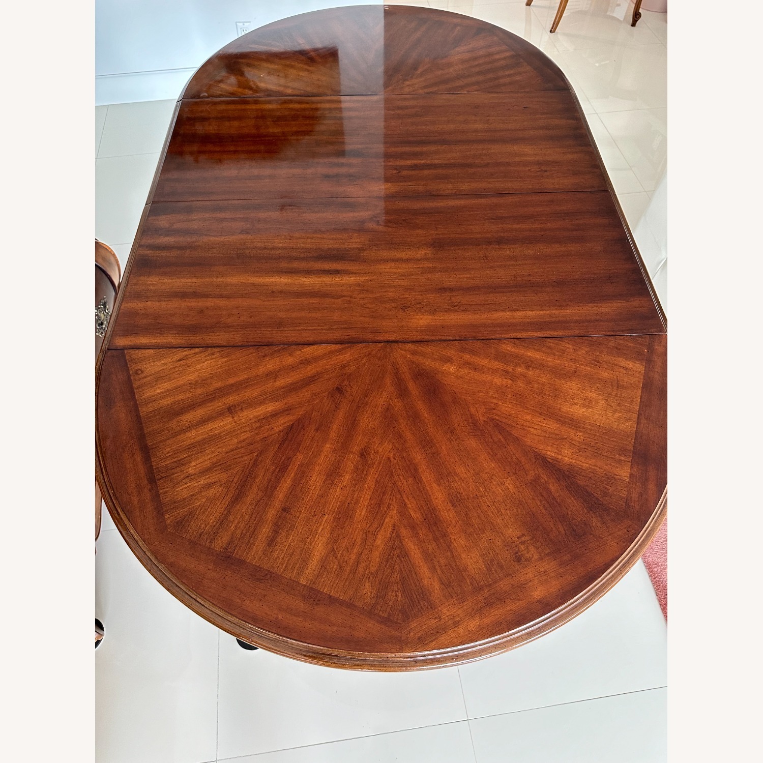 Henreon Oval French Provincial Dinning Table - image-3