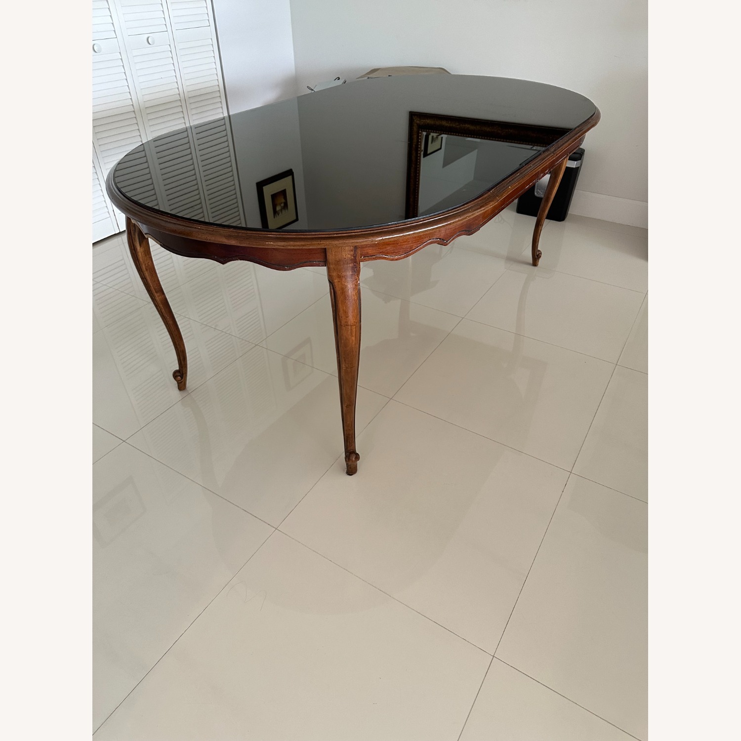Henreon Oval French Provincial Dinning Table - image-2
