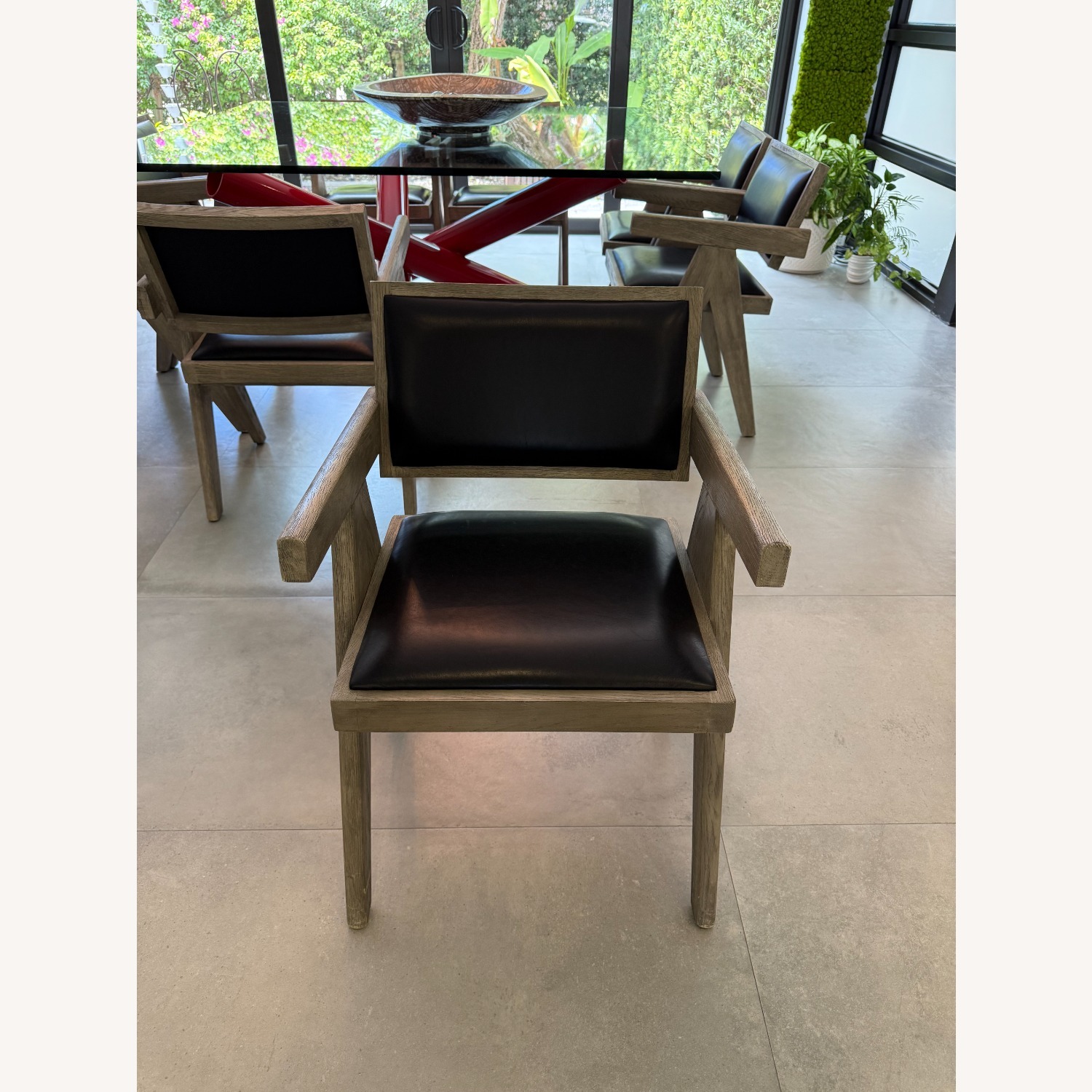 8 Restoration Hardware Dining Chairs - image-2