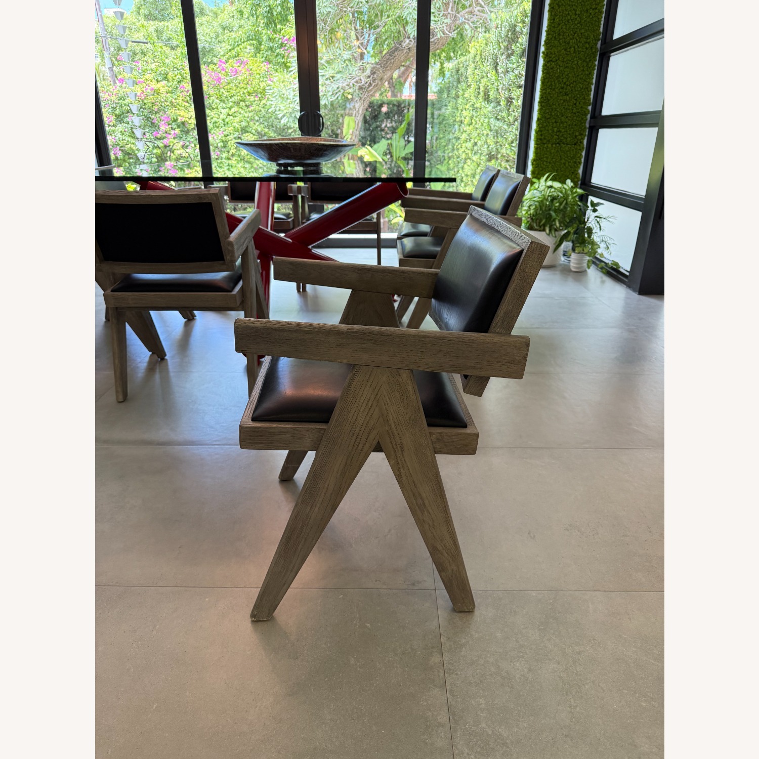 8 Restoration Hardware Dining Chairs - image-4