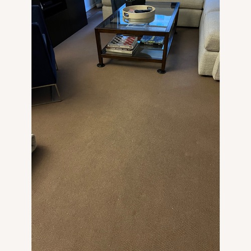 Used Cocoa Brown Wool Area Rug for sale on AptDeco