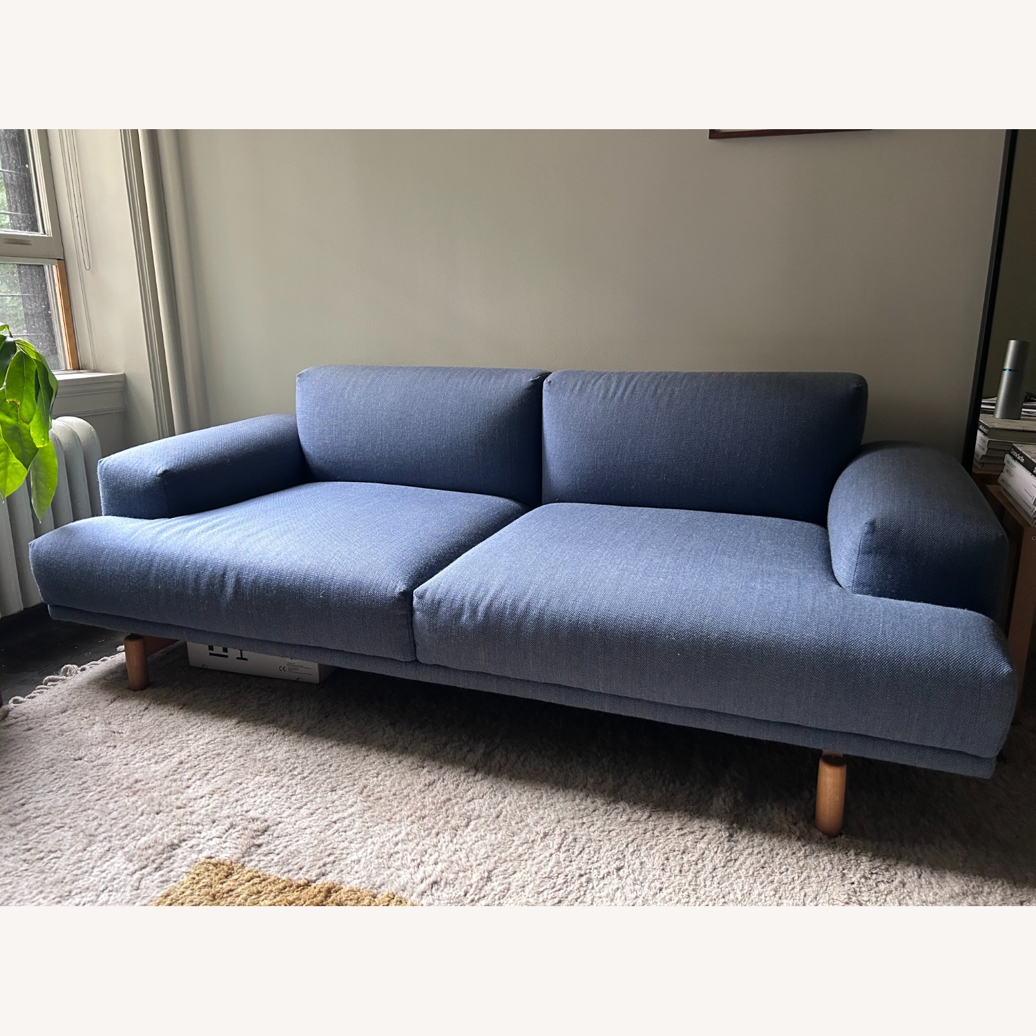 Muuto Rest Blue Fabric 2 Seater Sofa - image-2