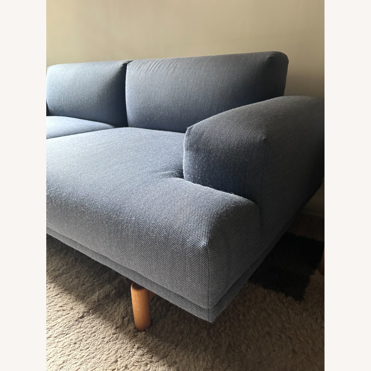 Muuto Rest Blue Fabric 2 Seater Sofa - image-3