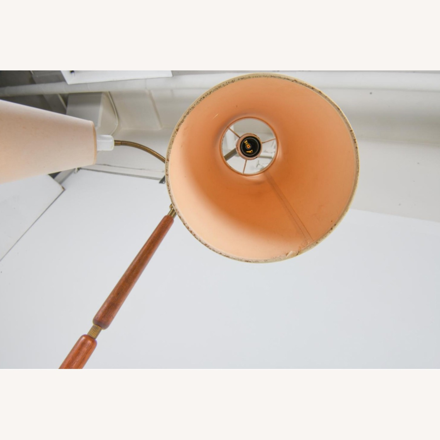 Danish Teak and Brass Dual-arm Floor Lamp, 1960s - image-7