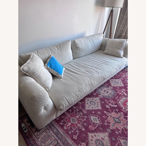 Used Crate & Barrel Cambria Boucle Sofa for sale on AptDeco