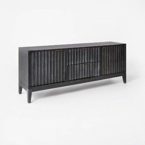 Used Target Studio McGee Black TV Stand for sale on AptDeco