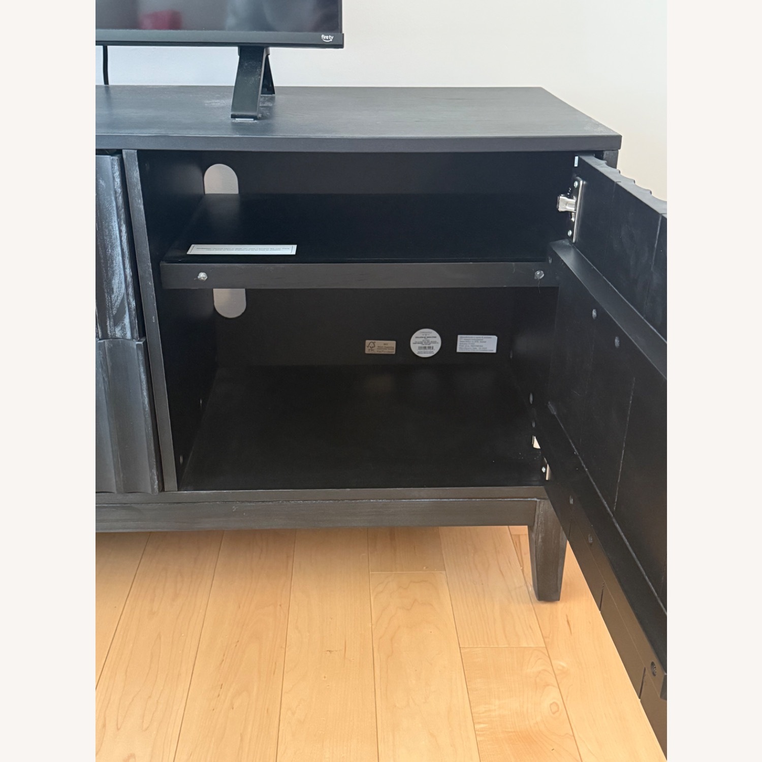 Target Studio McGee Black TV Stand - image-7