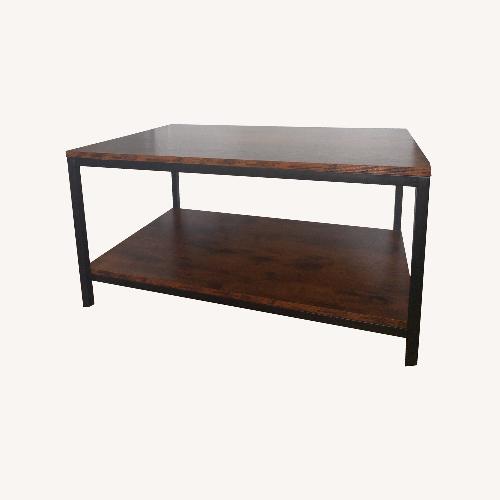 Used Rustic Brown Livingroom Table  for sale on AptDeco