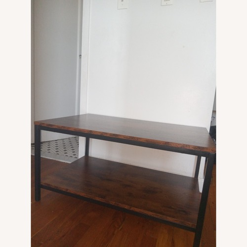 Used Rustic Brown Livingroom Table  for sale on AptDeco
