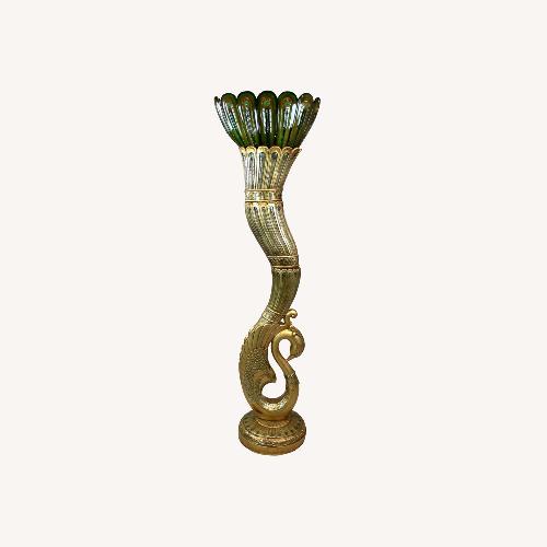 Used Art Deco 70" Peacock Floor Lamp for sale on AptDeco