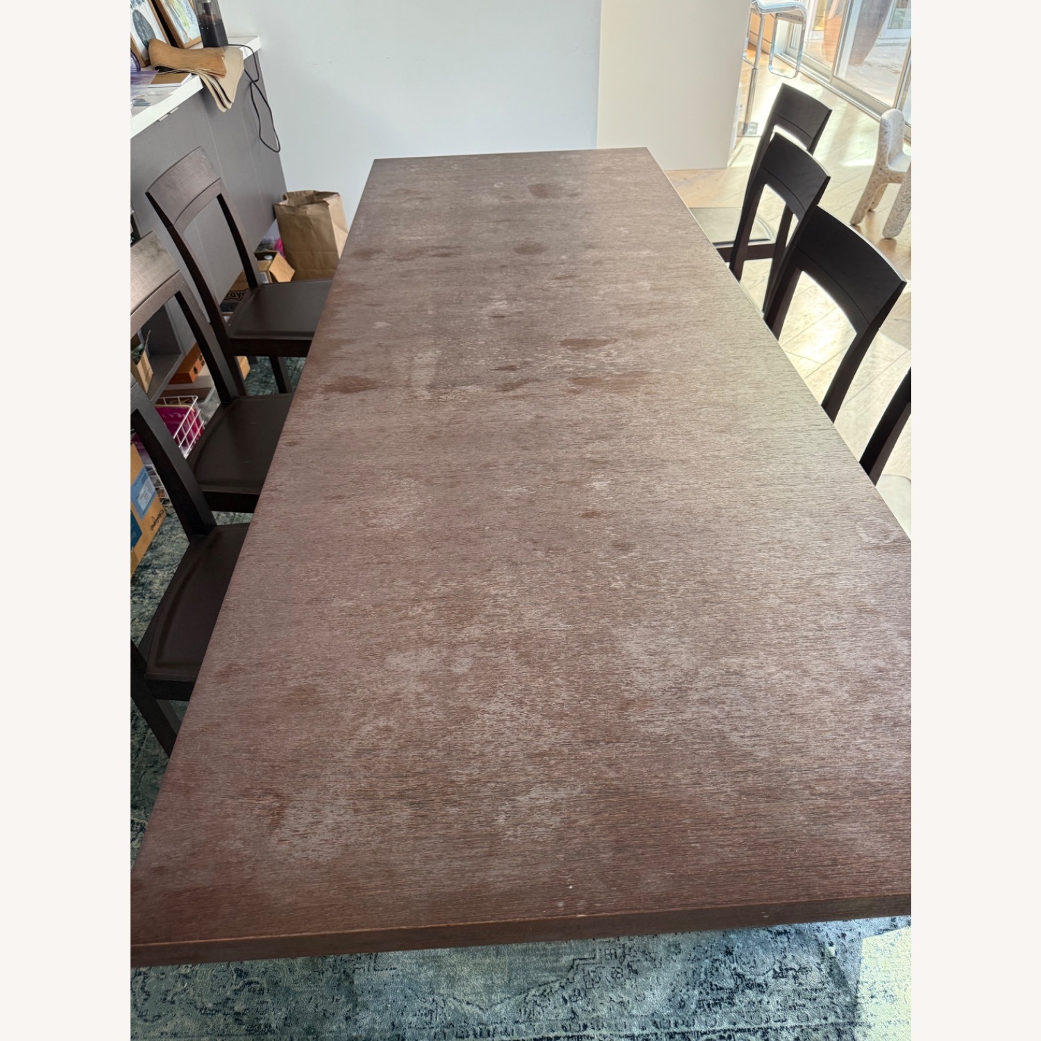 Maxalto Simplice B&B Italia Dining Table Wenge - AptDeco