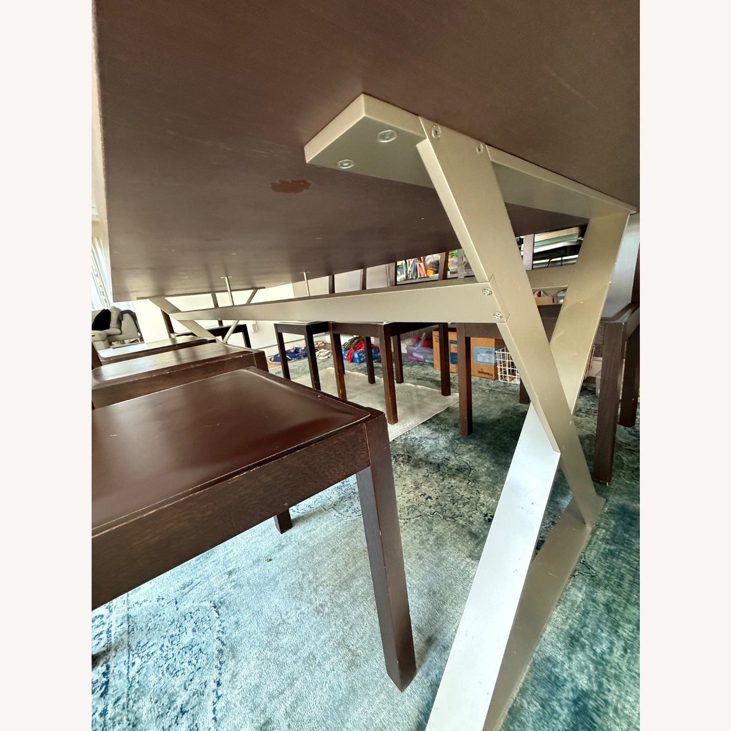 Maxalto Simplice B&B Italia Dining Table Wenge - AptDeco